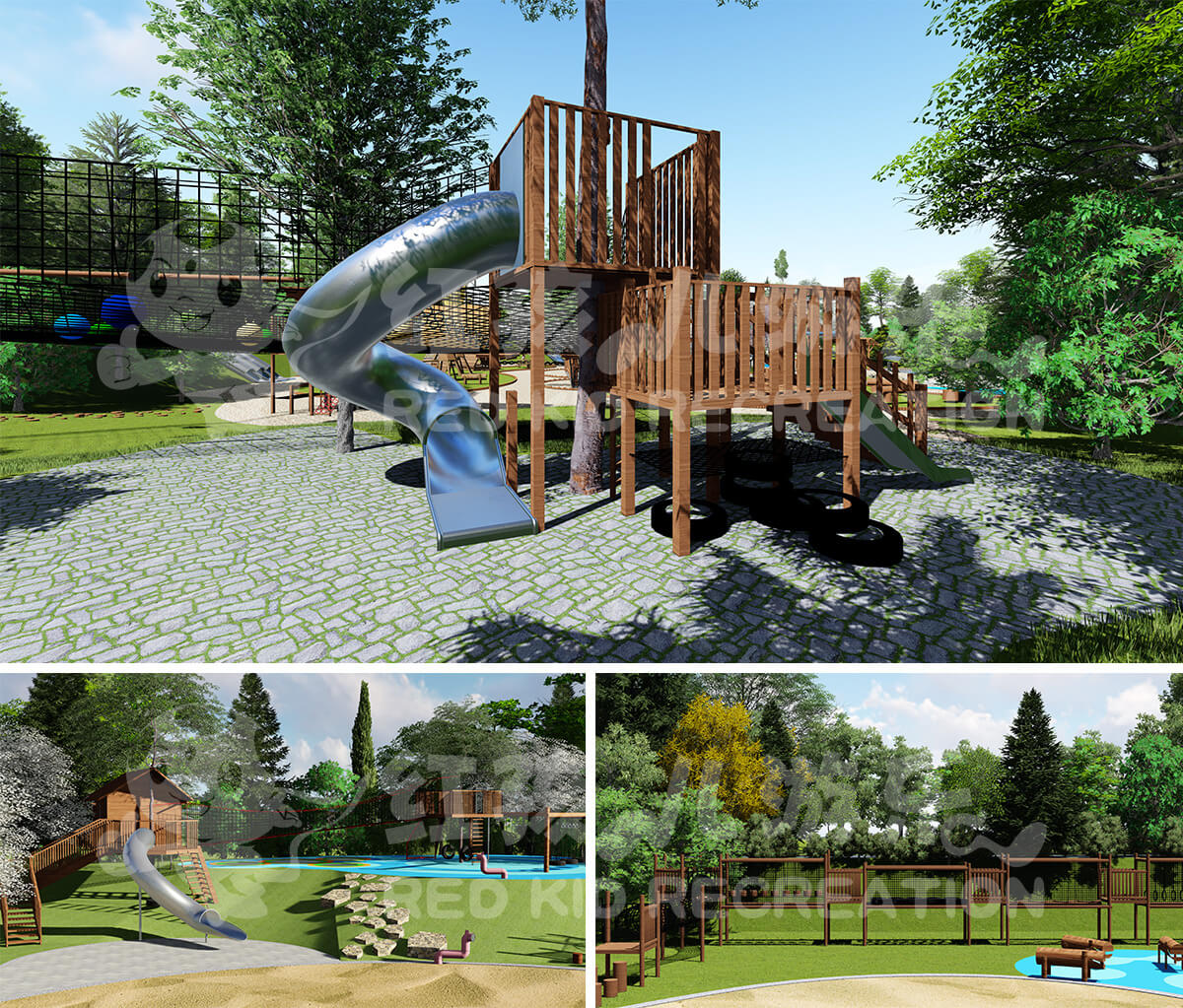 室外游乐园设备