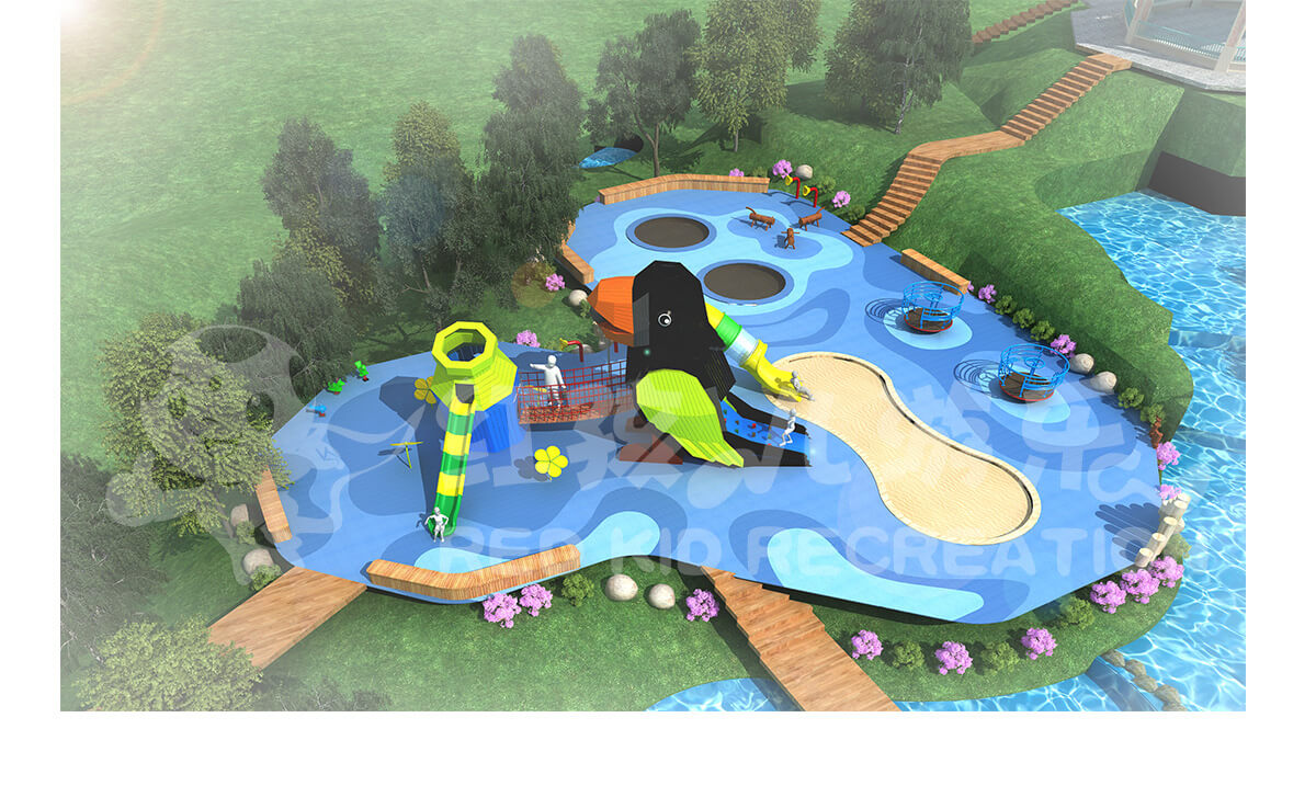 室外儿童游乐园